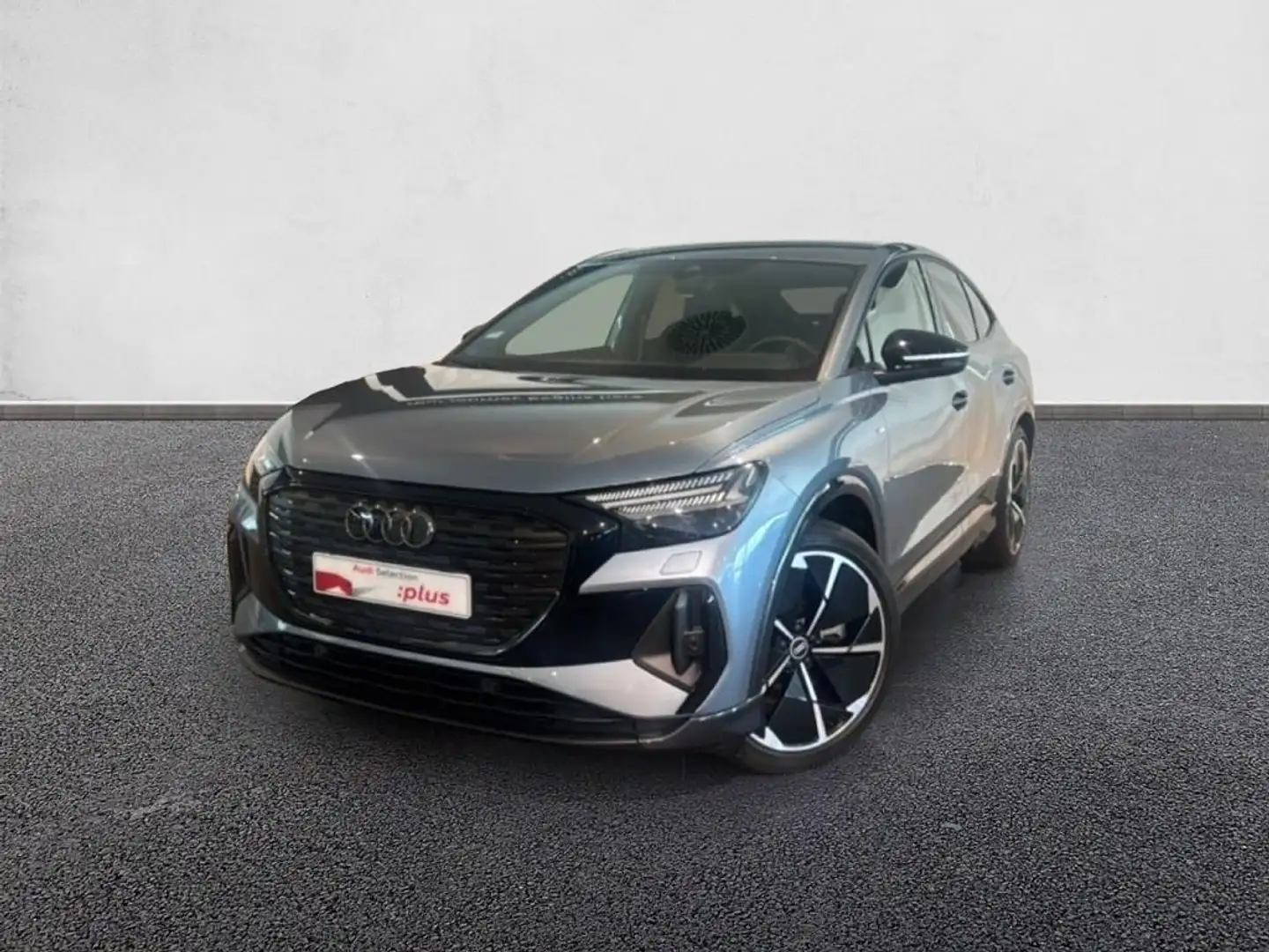 Audi Q4 e-tron Sportback 50 quattro Black Line 82KWh Blau - 1