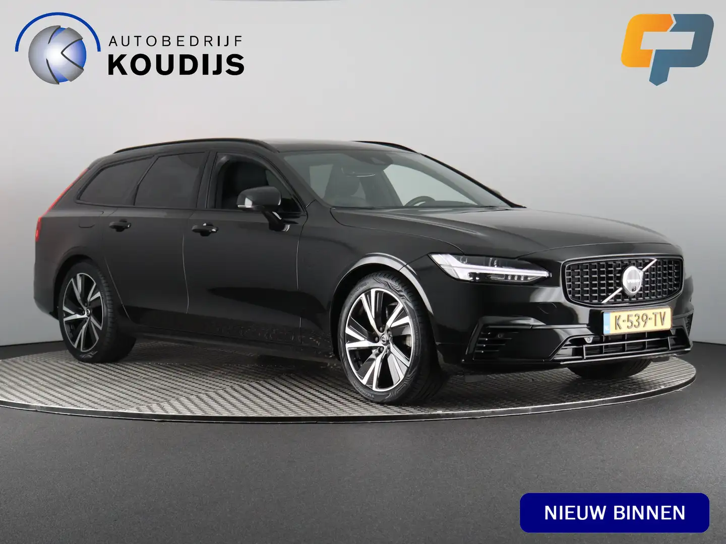 Volvo V90 2.0 T6 AWD R-Design (NL-Auto / Pano / H&K / Head-U Negro - 1