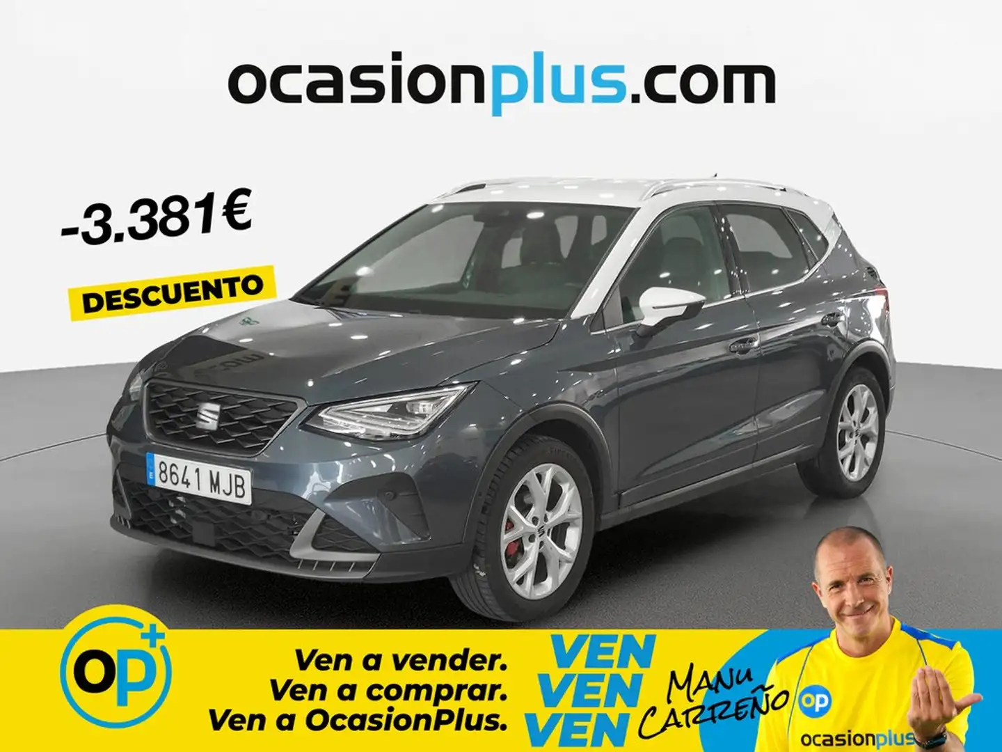 SEAT Arona 1.5 TSI S&S FR DSG7 XM 150 Gris - 1