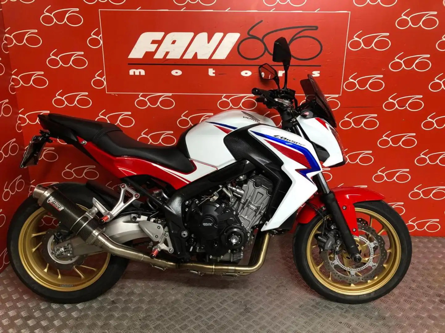 Honda CB 650 FA Wit - 1