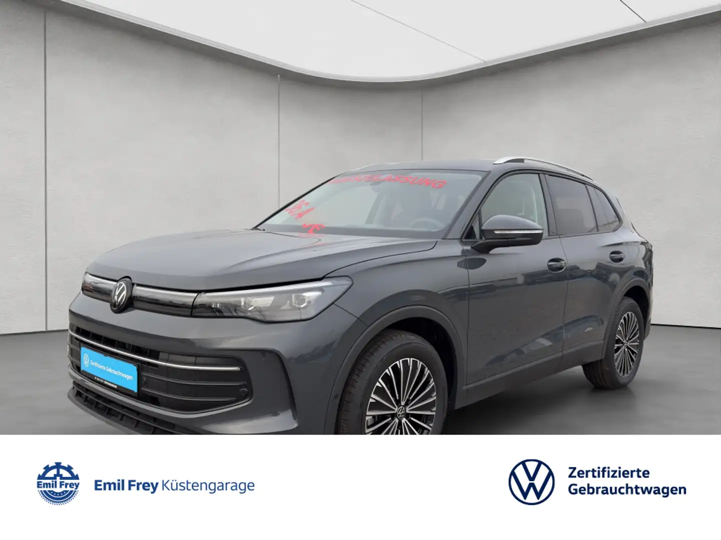 Volkswagen Tiguan 1.5 eTSI OPF DSG Life RFK SHZ LED Grau - 1