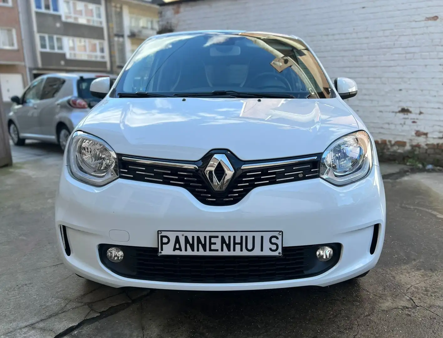 Renault Twingo 1.0iSCe Intens 1er Prop Carnet Cuir AppleCarPlay.. Blanc - 2