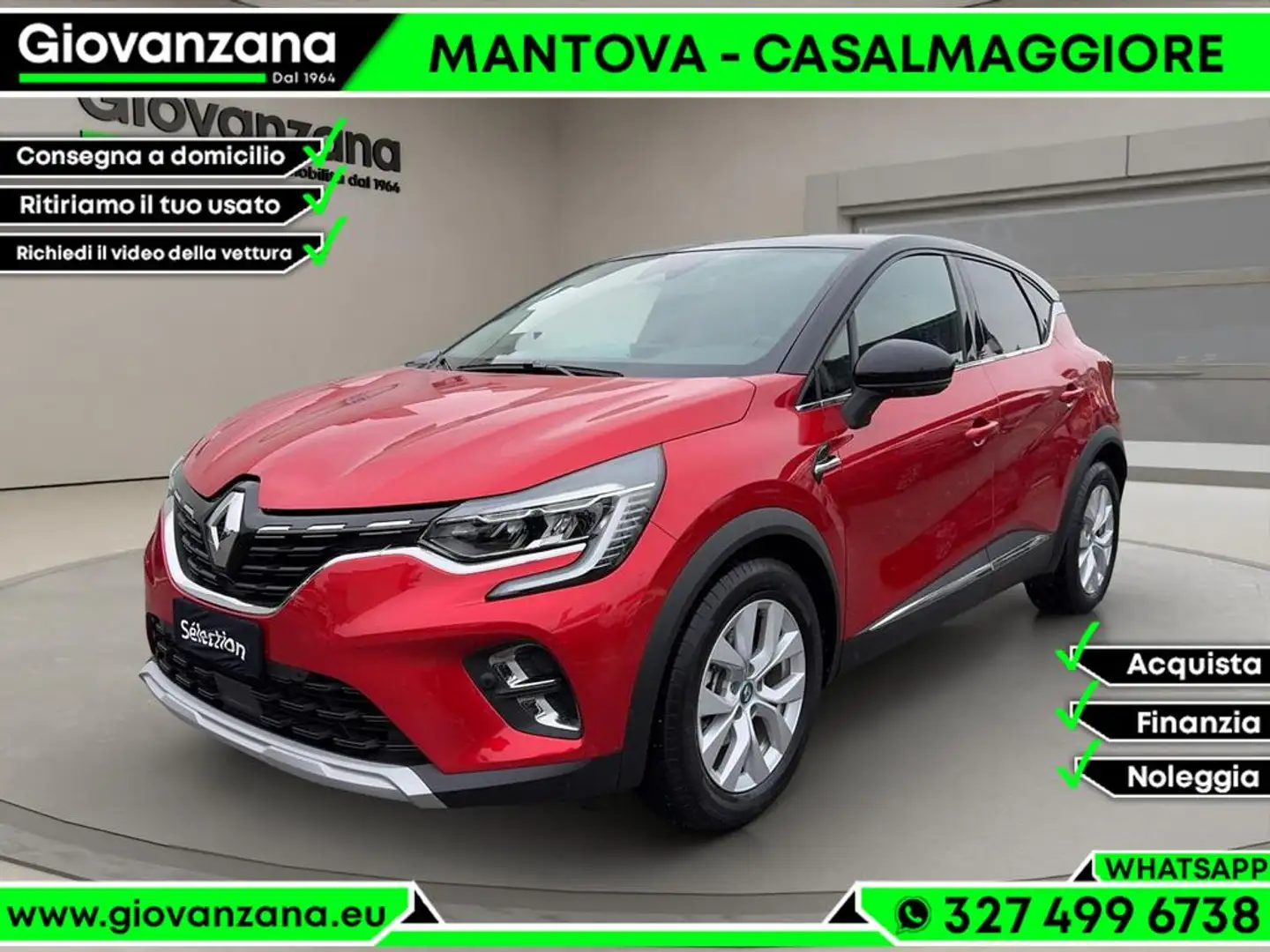 Renault Captur 1.6 plug-in hybrid Intens 160cv auto NEOPATENTATI Rot - 1