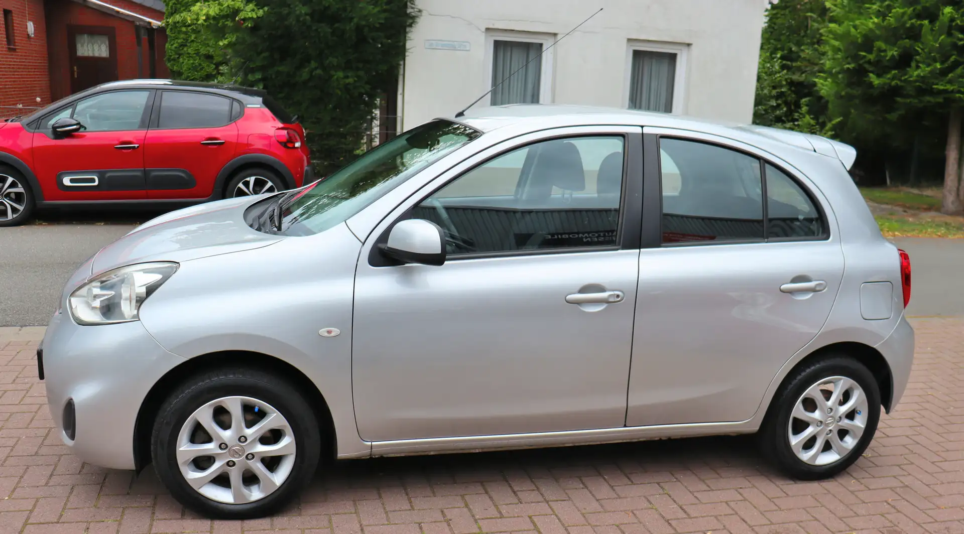 Nissan Micra Acenta, Sitzheizung, Klima, Radio CD Argintiu - 2