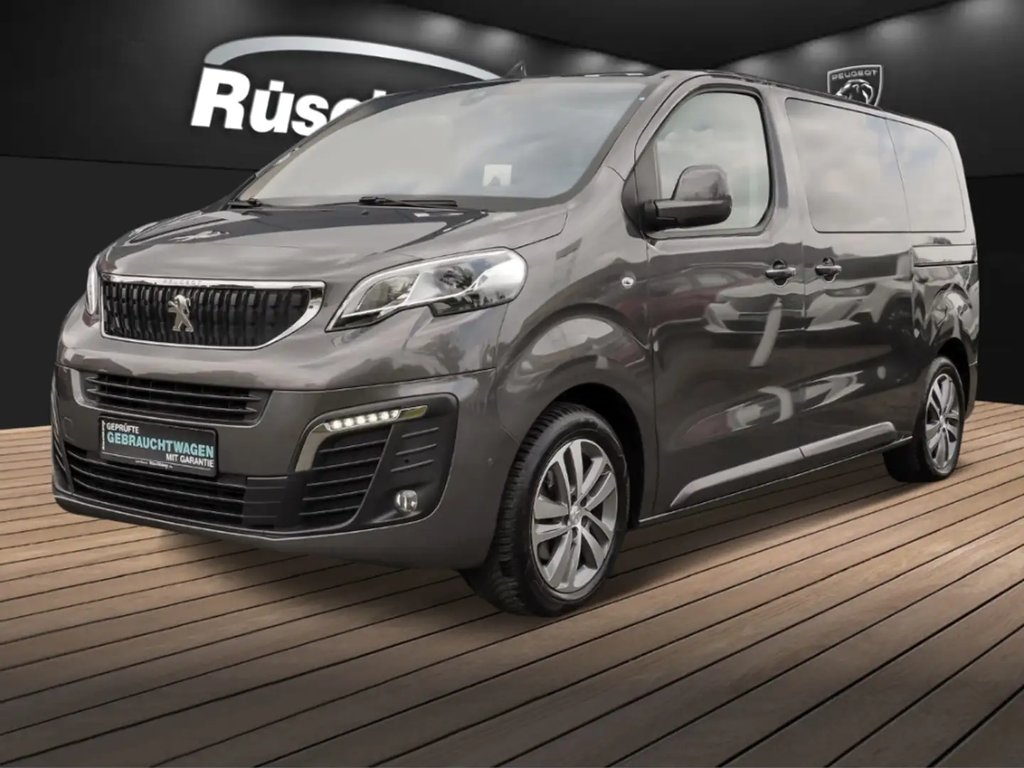 Peugeot Traveller Allure 8 Sitze Standheizung Navi RückKam Head-Up Grau - 1