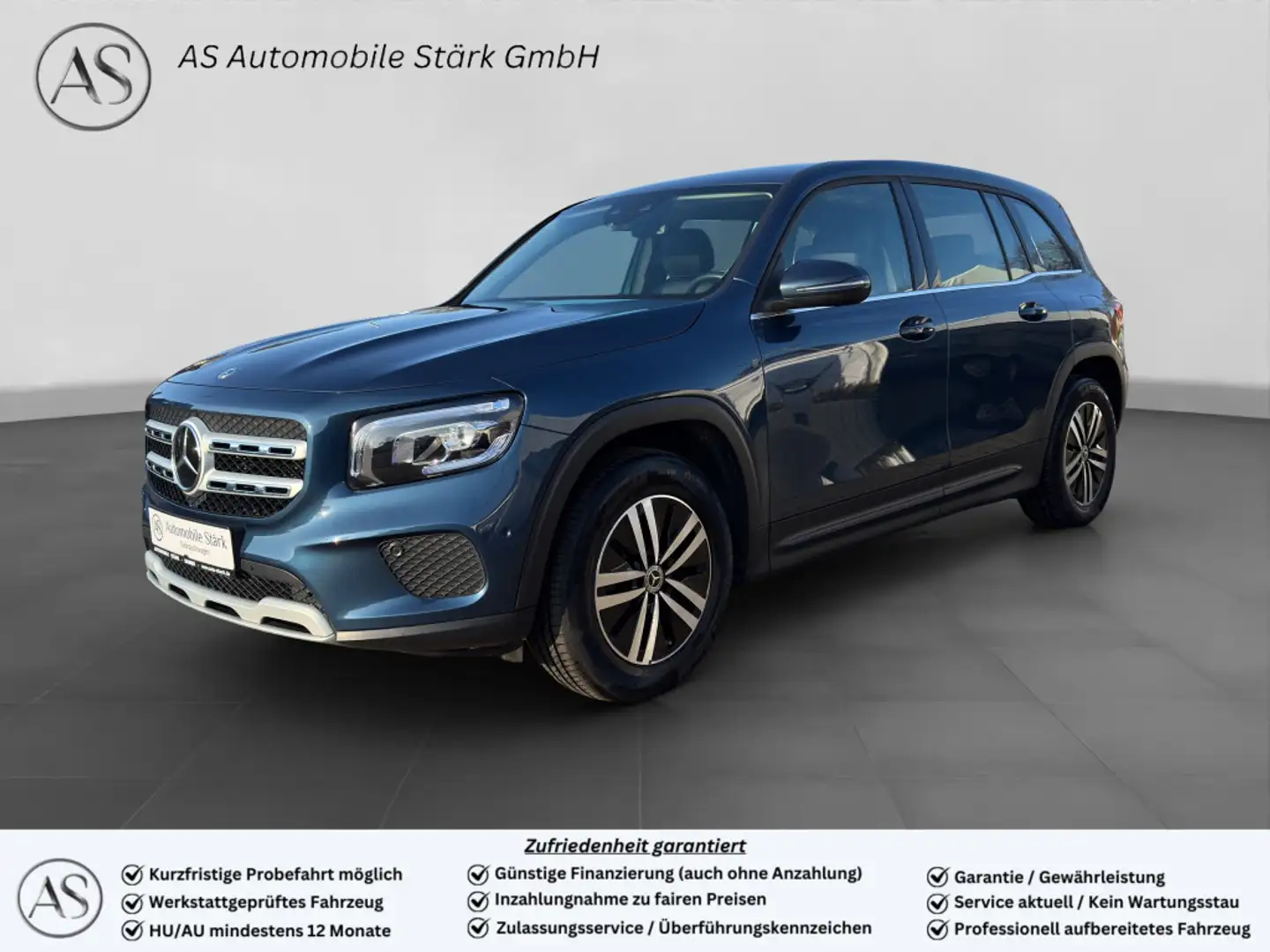 Mercedes-Benz GLB 200 d Style+LED+Distronic+Kamera+AHK Blau - 1