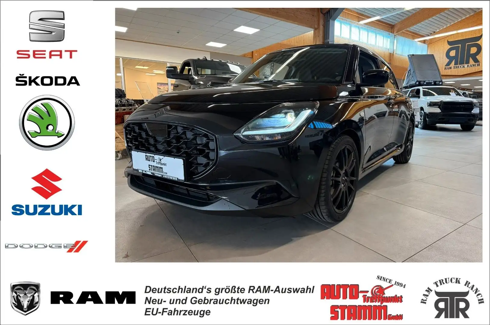 Suzuki Swift Comfort - STAMM SPORT EDITION - ALU - H&R Fekete - 1