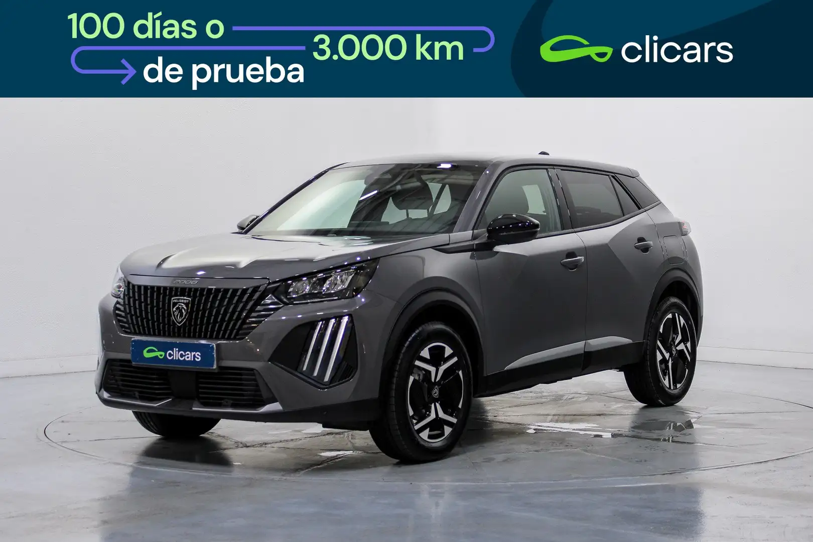 Peugeot 2008 1.2 Turbo S&S Allure 100 Gris - 1