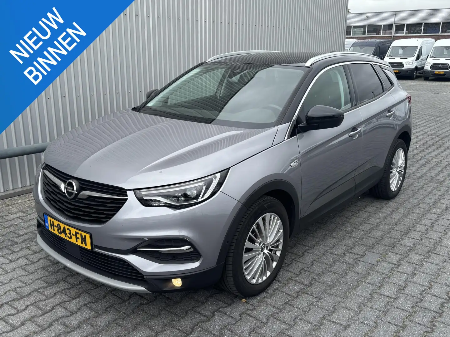 Opel Grandland X 1.2 Turbo Business*AUTOM*ECC*STOELVERW/KOEL*NAVI* Gris - 1
