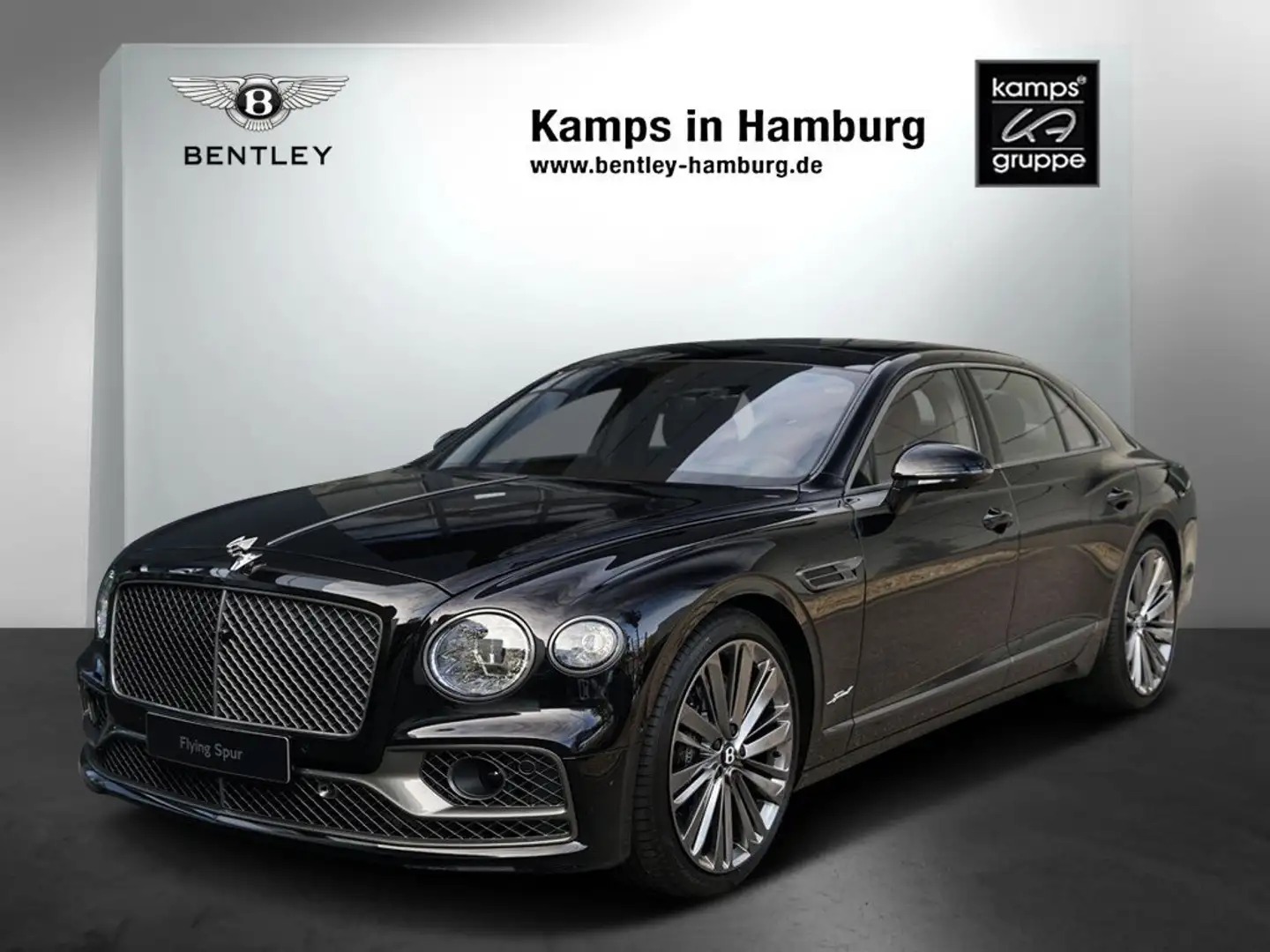 Bentley Flying Spur Speed W12 Чорний - 1