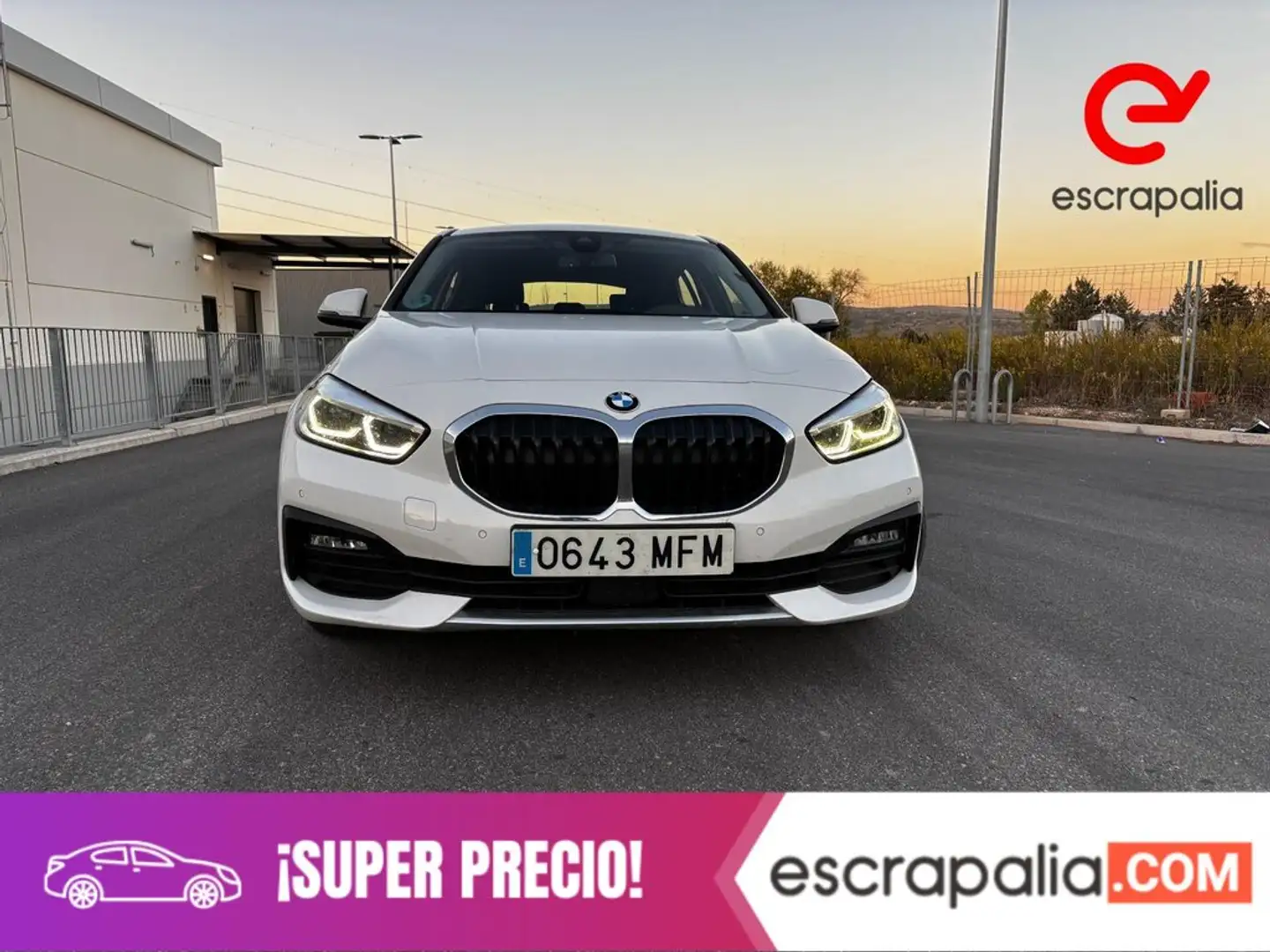 BMW 116 116d Blanco - 2