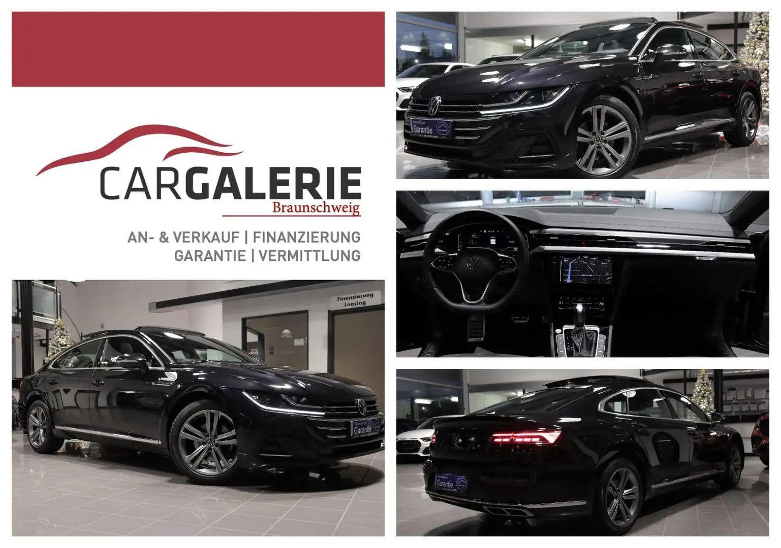 Volkswagen Arteon 2.0 TSI R-Line*ANDROID*PANORAMA*ACC*SHZ* Schwarz - 1