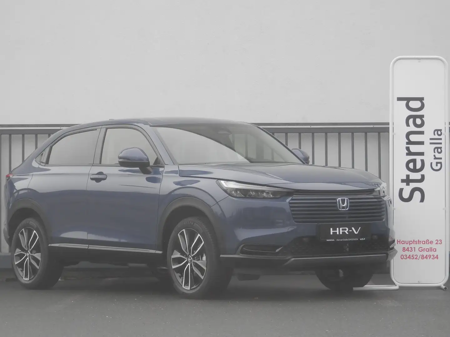 Honda HR-V 1,5 i-MMD Hybrid 2WD Elegance Aut. Blau - 1