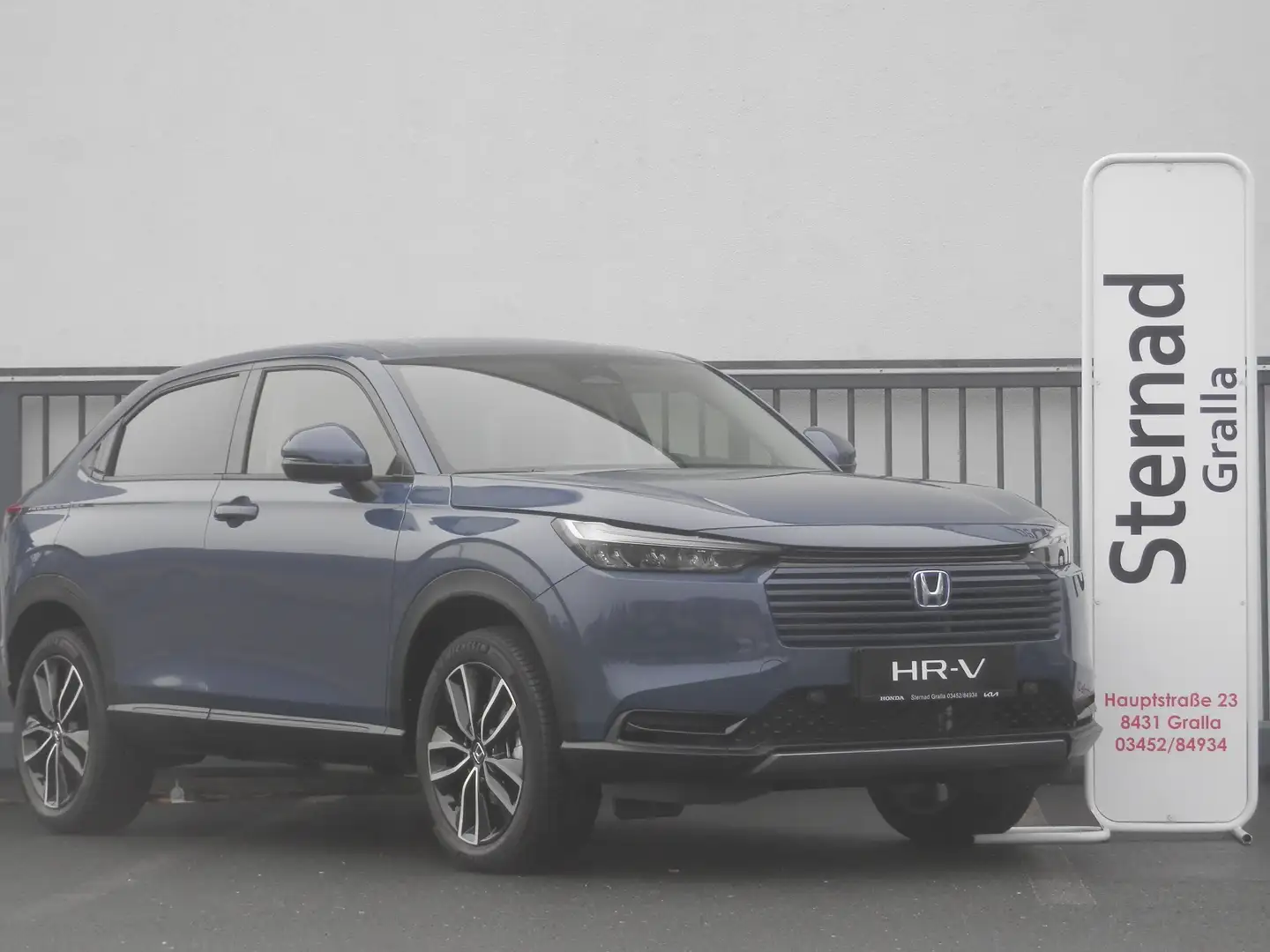 Honda HR-V 1,5 i-MMD Hybrid 2WD Elegance Aut. Blau - 2
