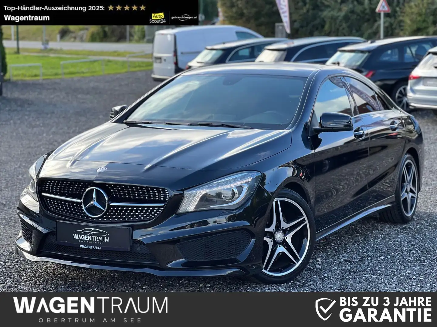 Mercedes-Benz CLA 180 AMG Line | 1. Besitz | Xenon | Navi Schwarz - 1