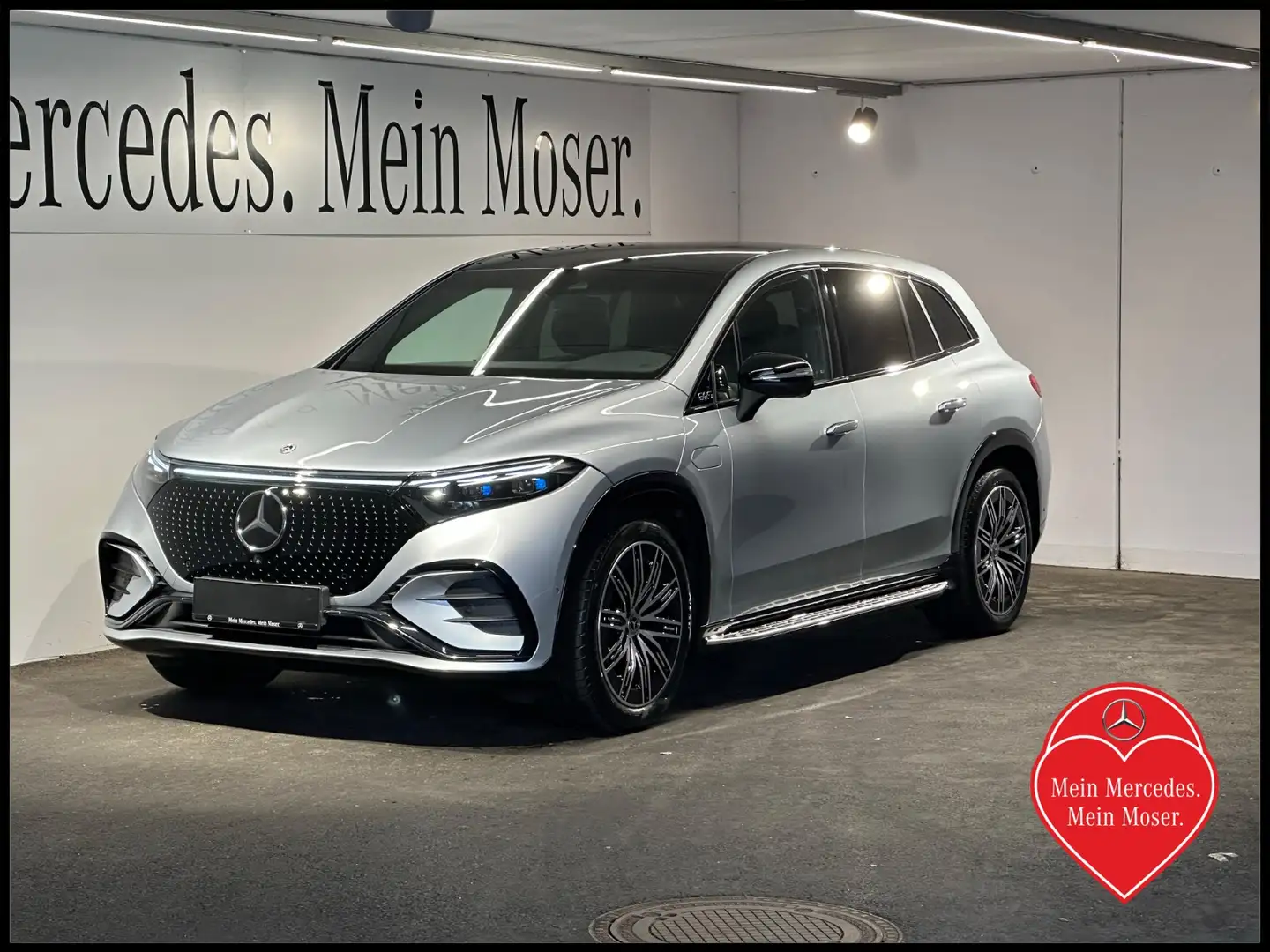 Mercedes-Benz EQS SUV EQS 580 4MATIC SUV AMG Line Argintiu - 1