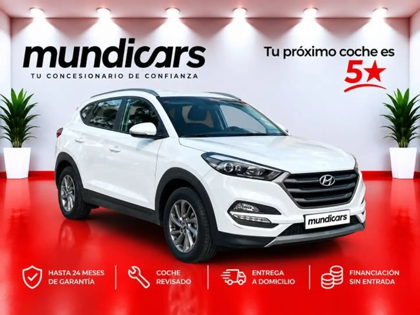 Hyundai TUCSON 1.6 GDi BlueDrive 25 Aniversario 4x2 Blanco - 1
