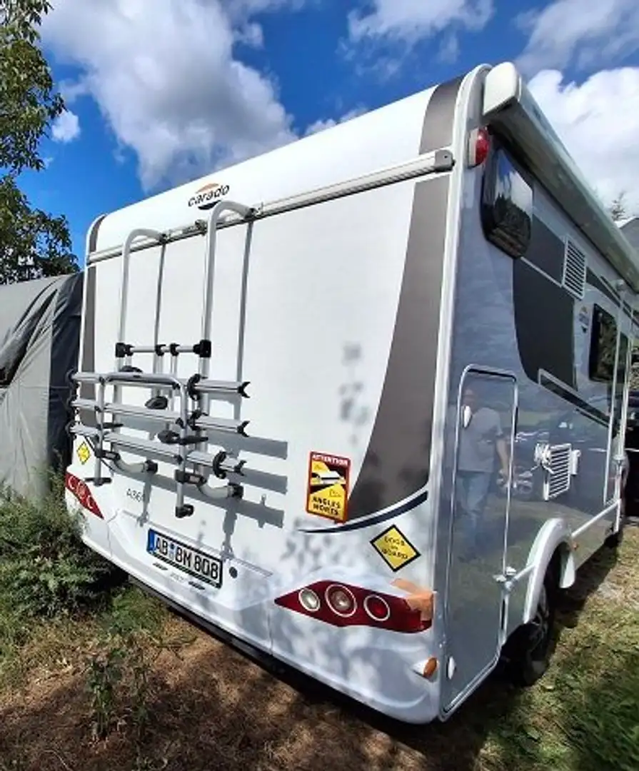Caravans-Wohnm Carado A361 familienfreundlicher Umbau Blanc - 2