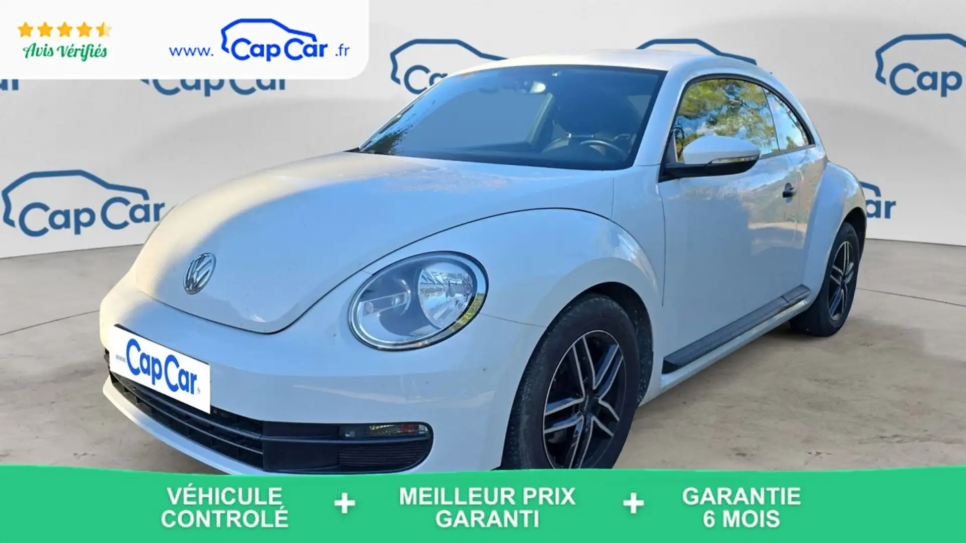 Volkswagen Beetle 1.2 TSI 105 Coccinelle Blanc - 1