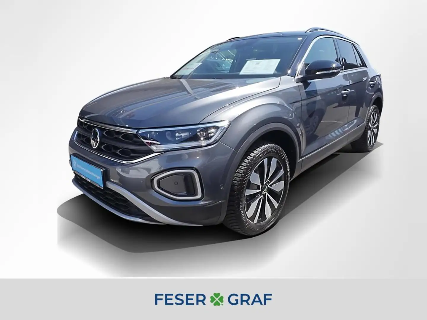 Volkswagen T-Roc 1.5 TSI Move DSG ACC AHK Navi RüKa Sitzh. Gris - 1
