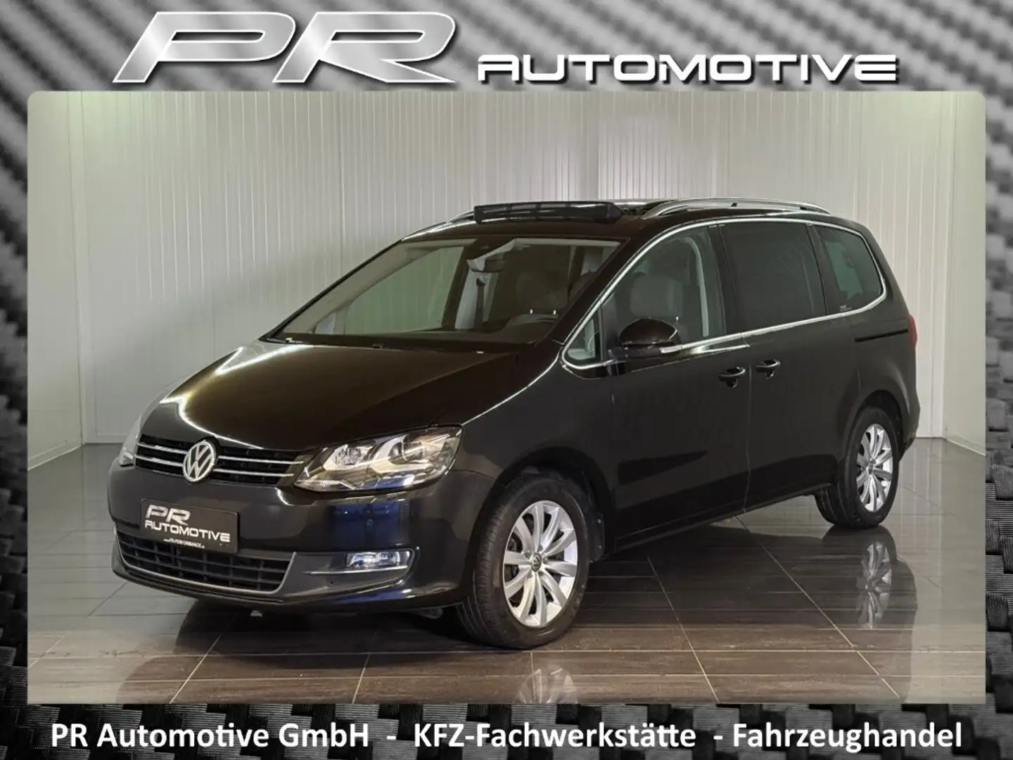Volkswagen Sharan 2,0TDI DSG Business+ 7-SITZER*AHK*STHZG*MASSAGE... Schwarz - 1