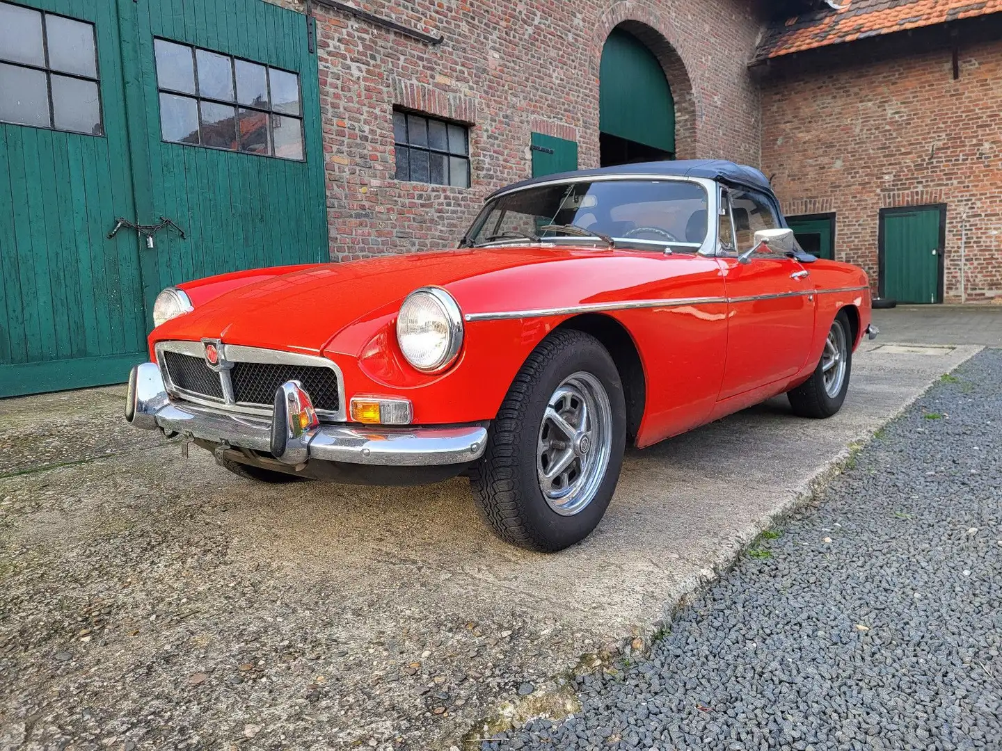 MG MGB Roadster 1,8 Chrommodell Narancs - 2