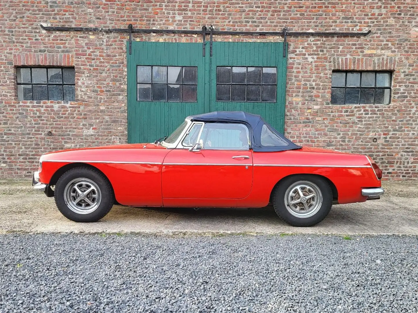 MG MGB Roadster 1,8 Chrommodell Narancs - 1
