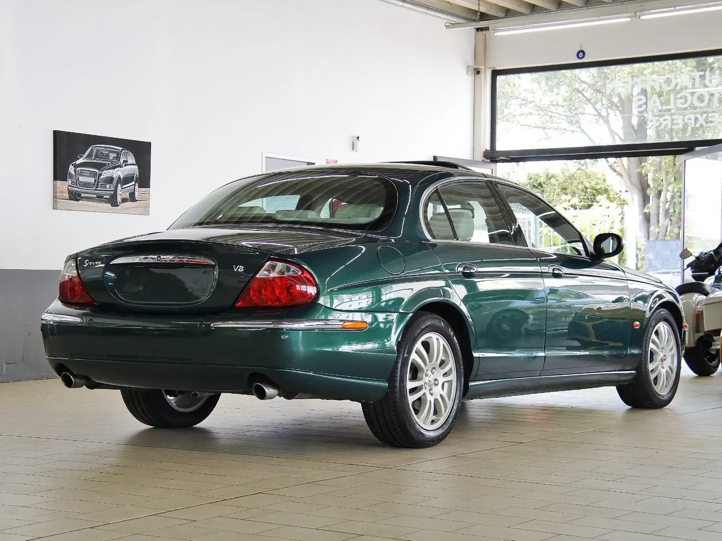 Jaguar S-Type S-TYPE 4.2 V8 EXECUTiVE *NAVi*LEDER-BEiGE*SSD* Vert - 2