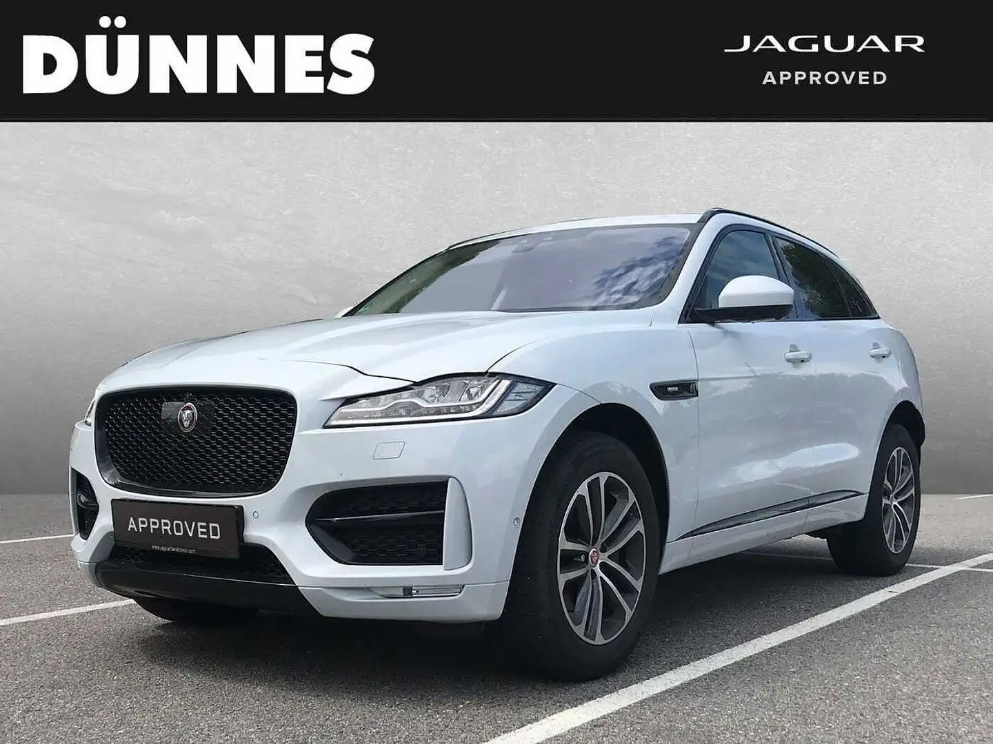 Jaguar F-Pace R-Sport 30d AWD Weiß - 1