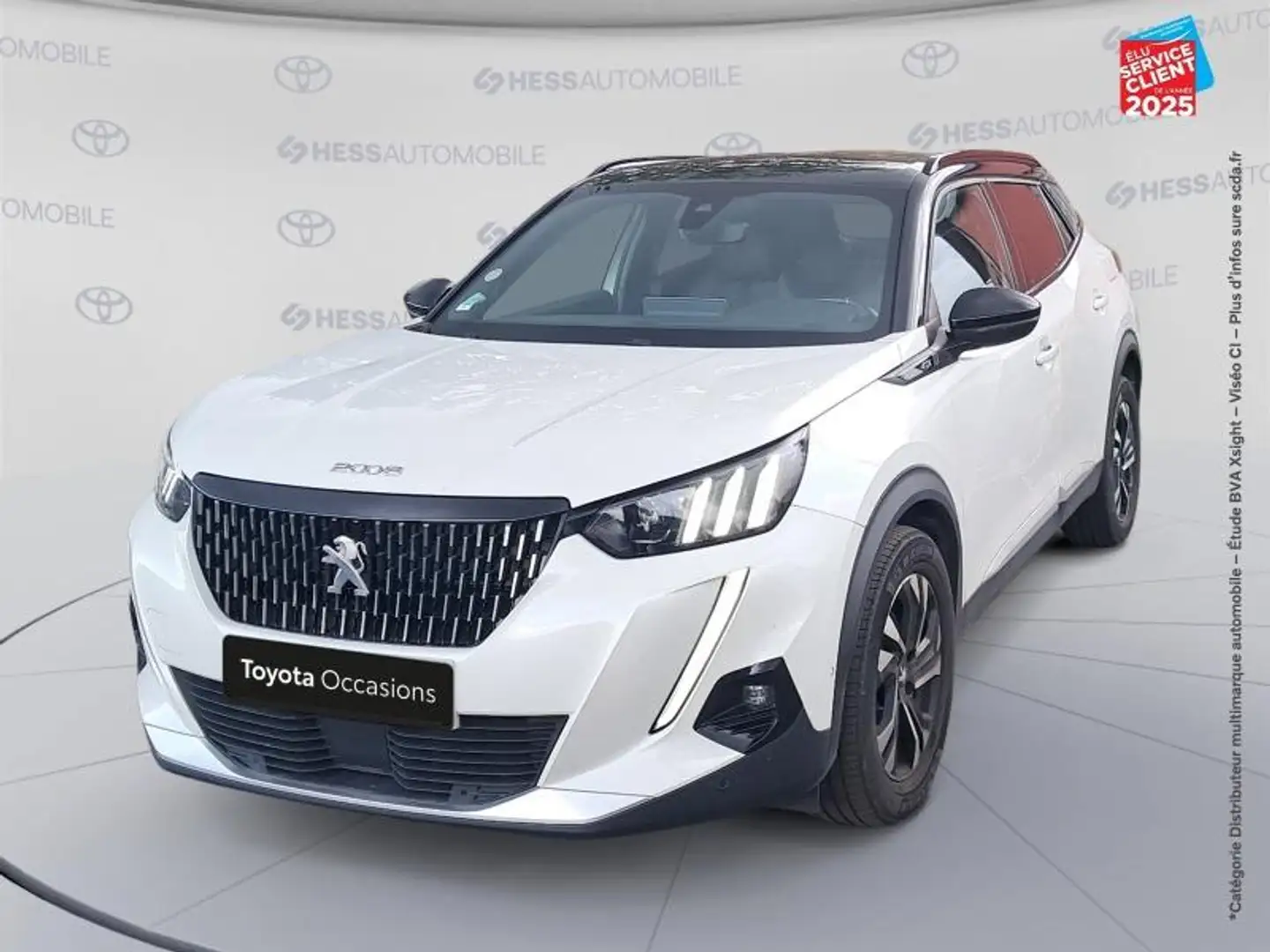 Peugeot 2008 1.5 BLUEHDI 130CH S\u0026S GT EAT8 125G Wit - 1