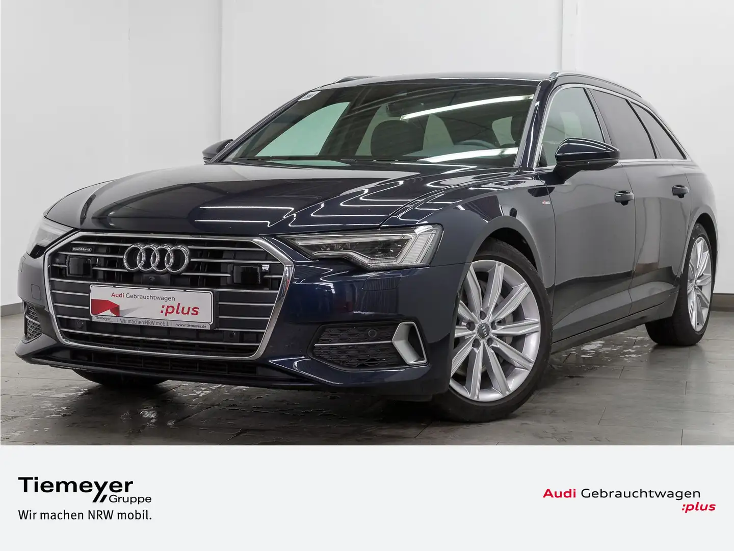 Audi A6 45 TDI Q S-LINE MATRIX ALCANTARA TOUR P Blau - 1