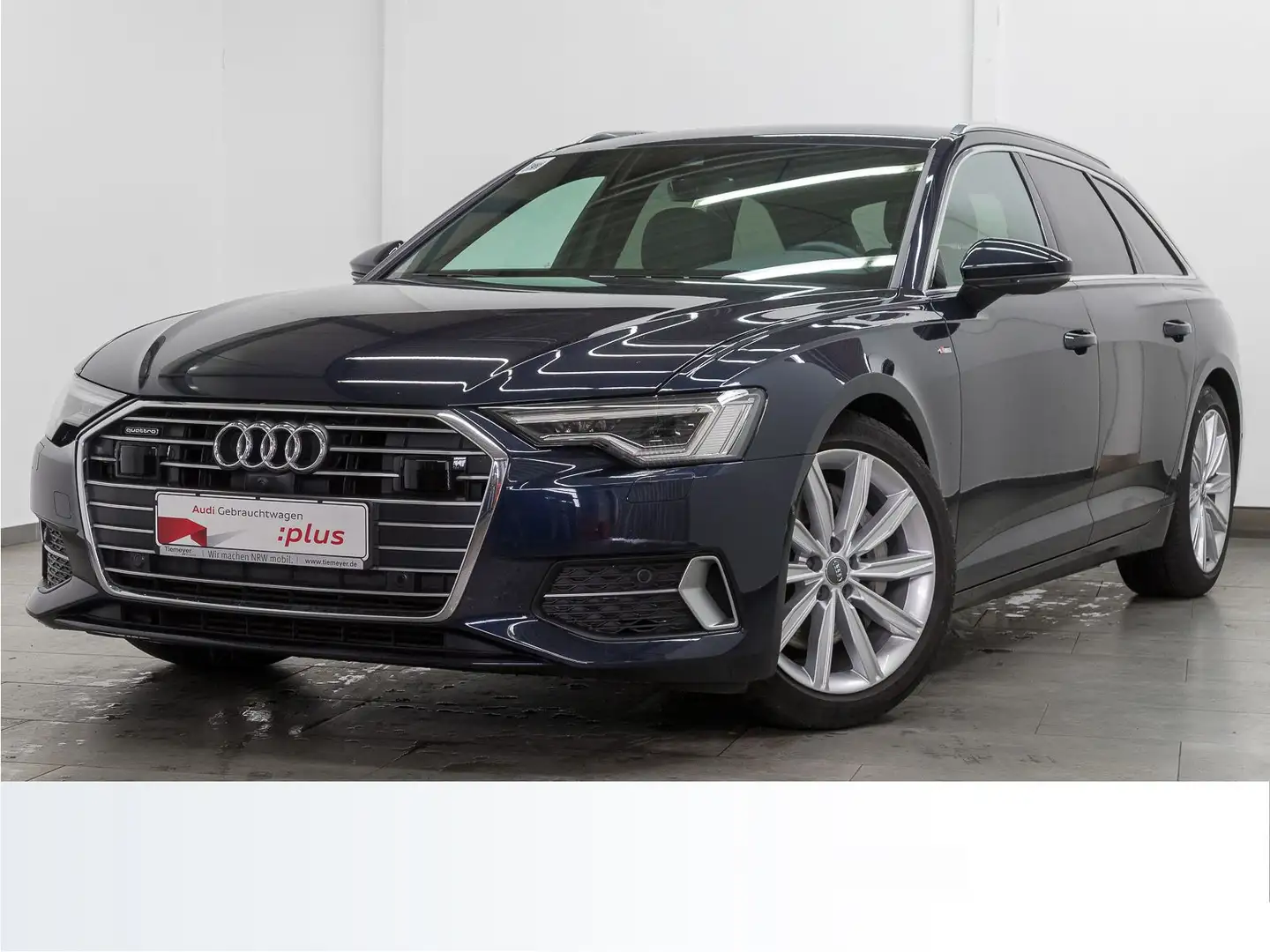 Audi A6 45 TDI Q S-LINE MATRIX ALCANTARA TOUR P Blau - 2