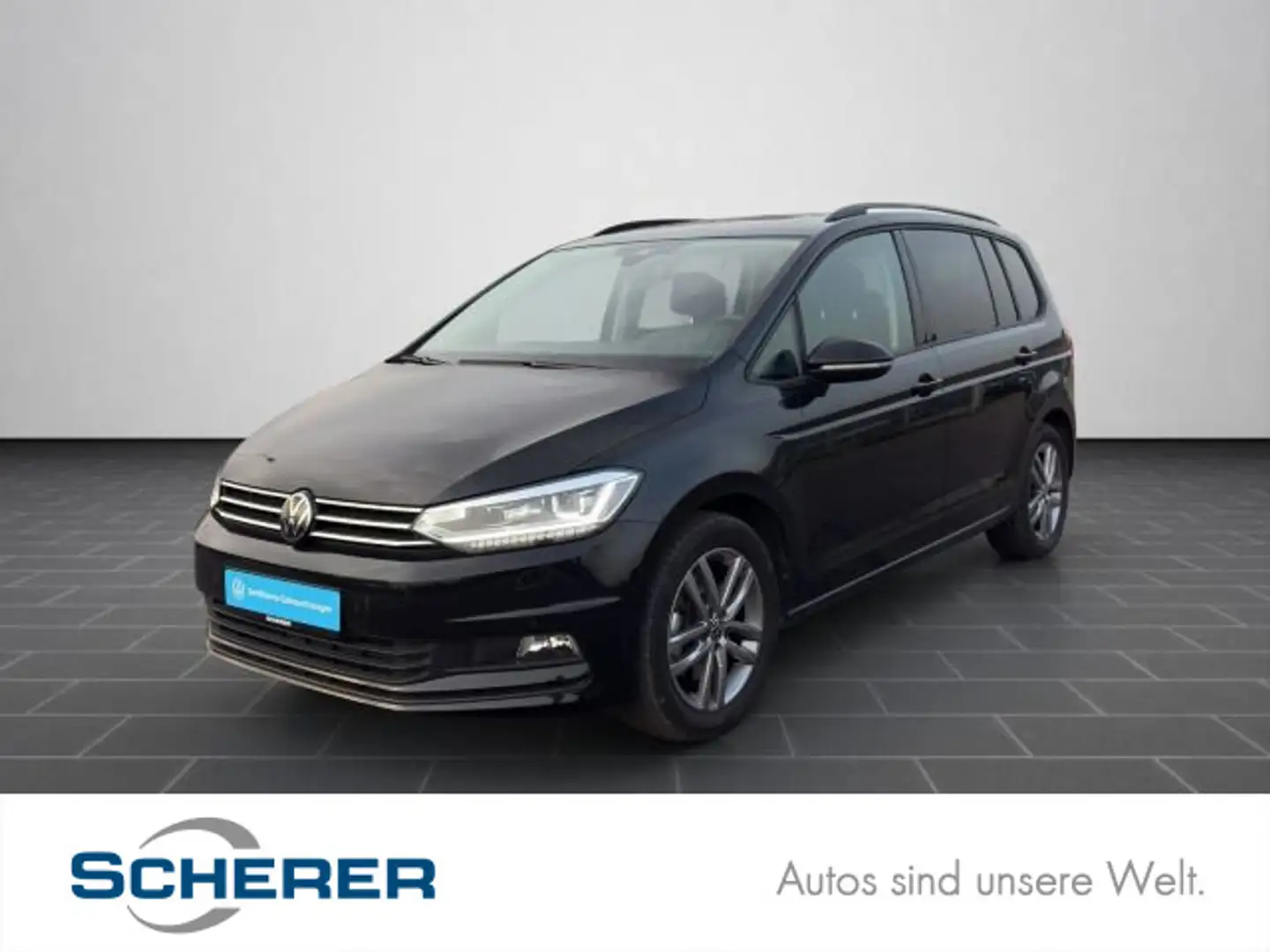 Volkswagen Touran 1.5 TSI DSG Comfortline 7-Sitze+Pano+ACC+ Schwarz - 1