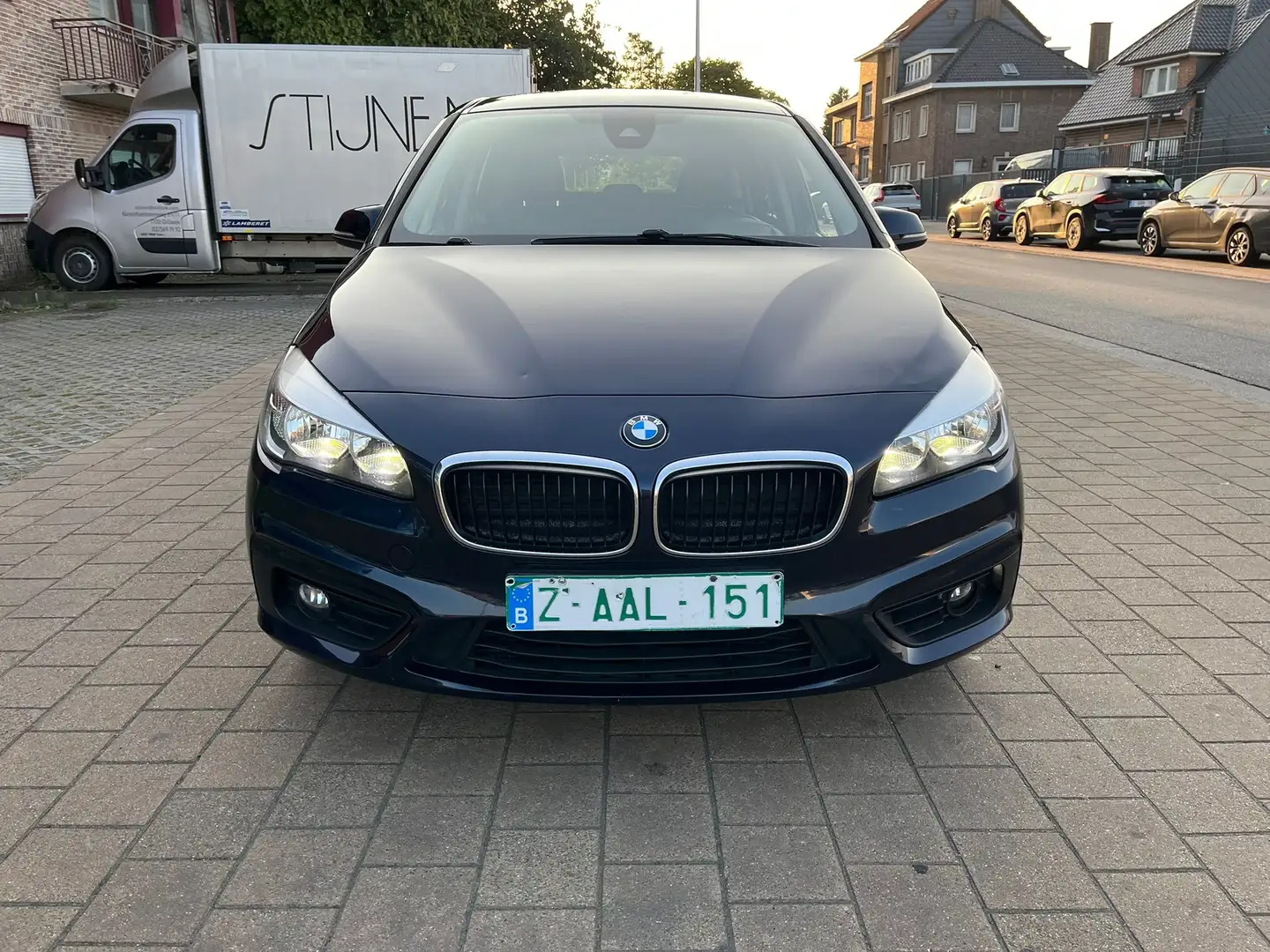 BMW 216 Gran Tourer dA 7 PLACES Bleu - 2