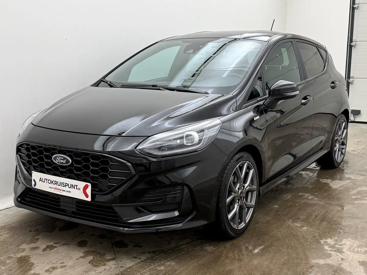 Ford Fiesta 1.0 EcoBoost ST-Line GPS Camera Verw.zetels+stuur Noir - 1