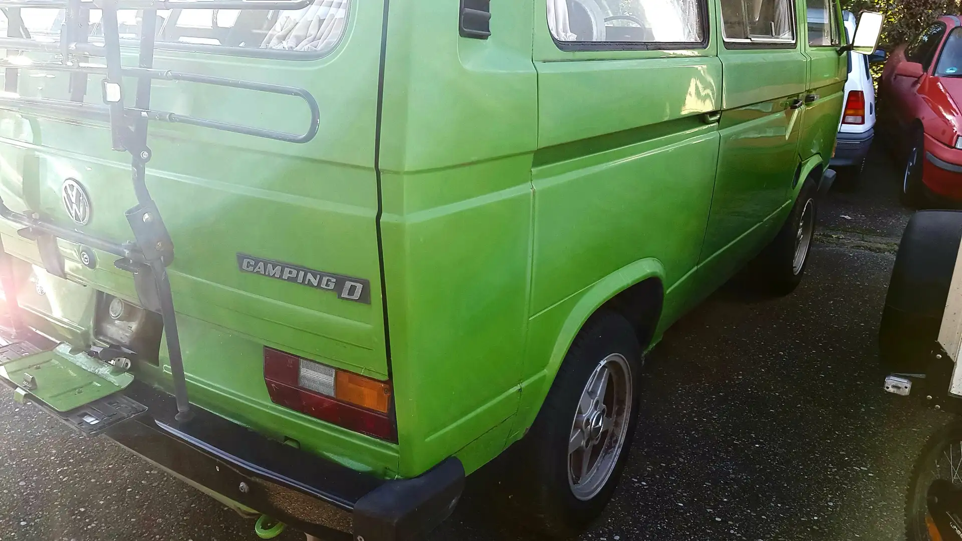 Volkswagen T3 Kombi Wohnmobil/Oldtimer-Zulassung "ohne TÜV" Verde - 2