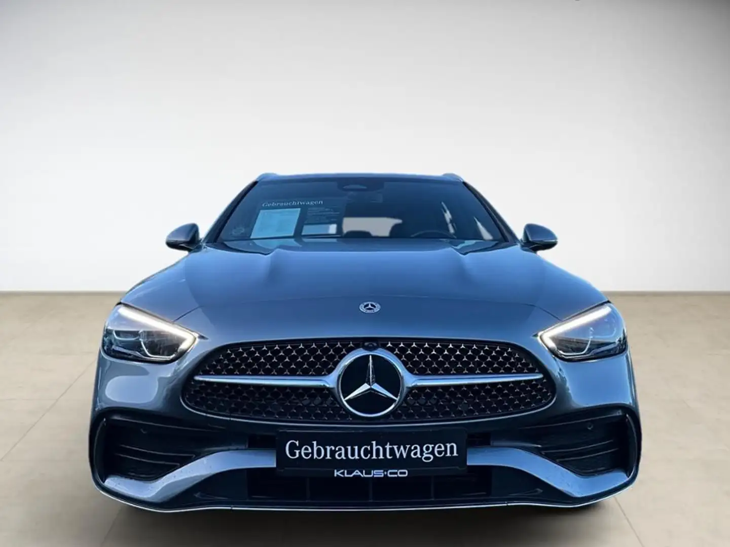 Mercedes-Benz C 220 d T AMG Sport S-Sitz AkustikGlas ACC KAM Grau - 2