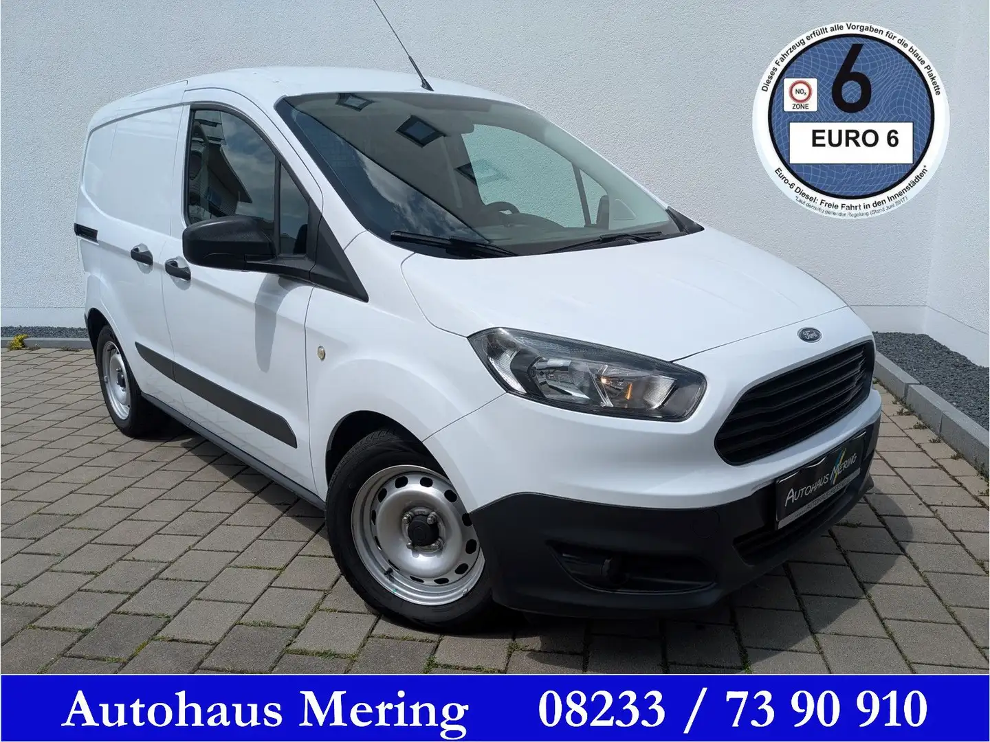 Ford Transit Courier Klima KDneu AHK Bluetooth BergAH Blanco - 2