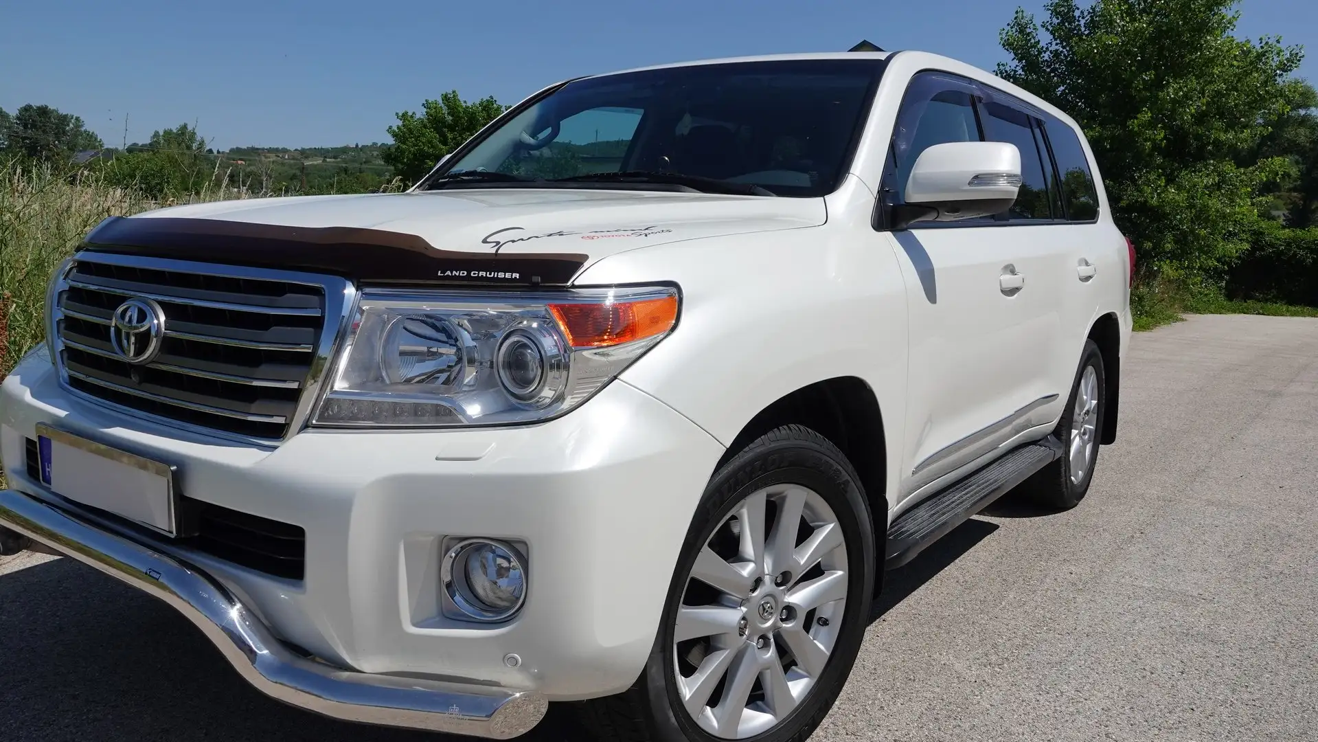 Toyota Land Cruiser Landcruiser 4,5 D-4D V8 4WD Aut. Blanc - 1