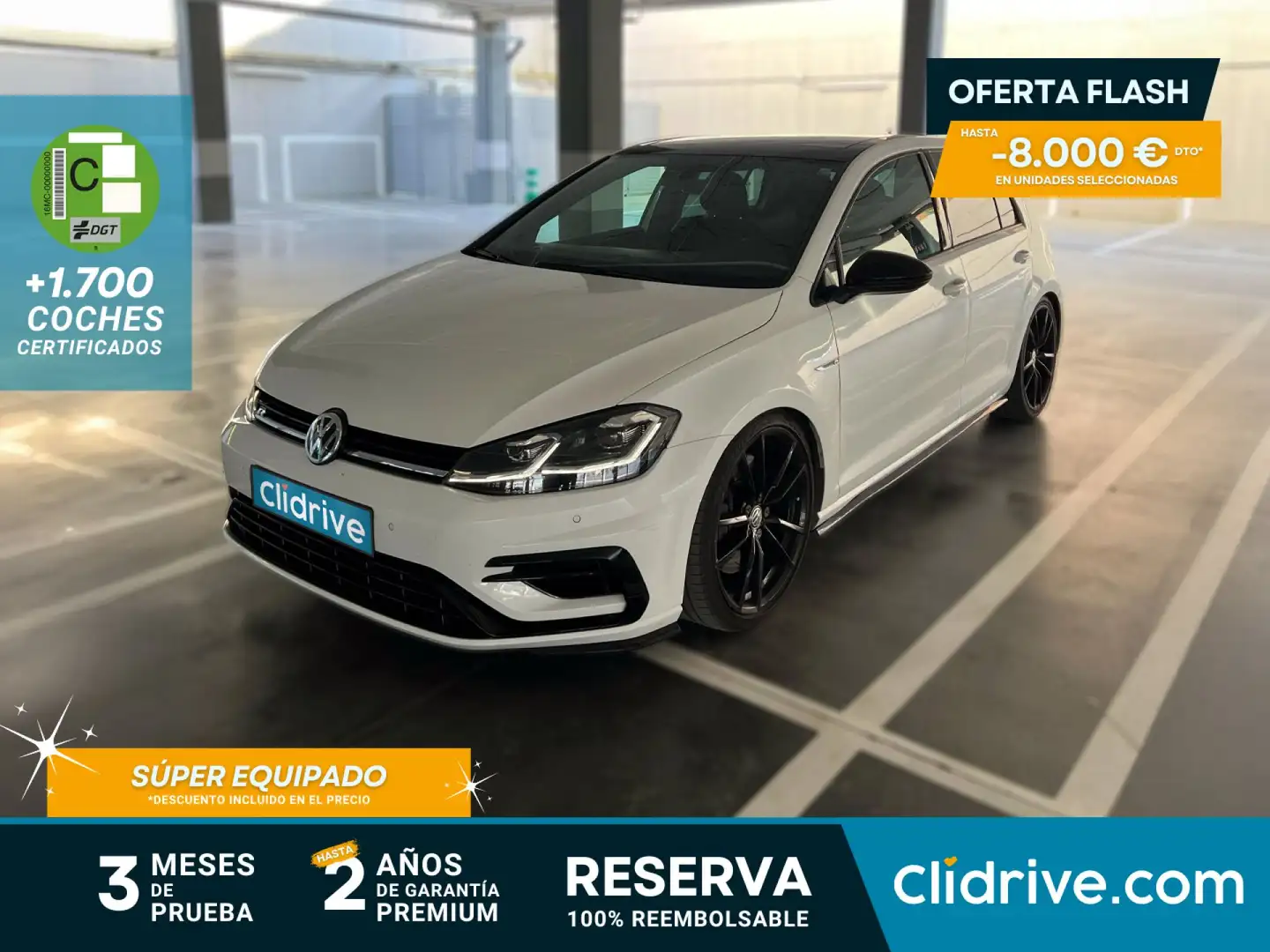 Volkswagen Golf R 2.0 TSI 228kW (310CV) 4Motion DSG Blanco - 1