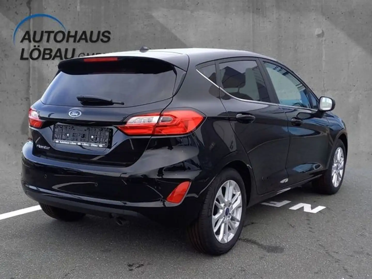 Ford Fiesta 1.0 TITANIUM LED-Licht, adapt.Tempomat, Klimaautom Schwarz - 2