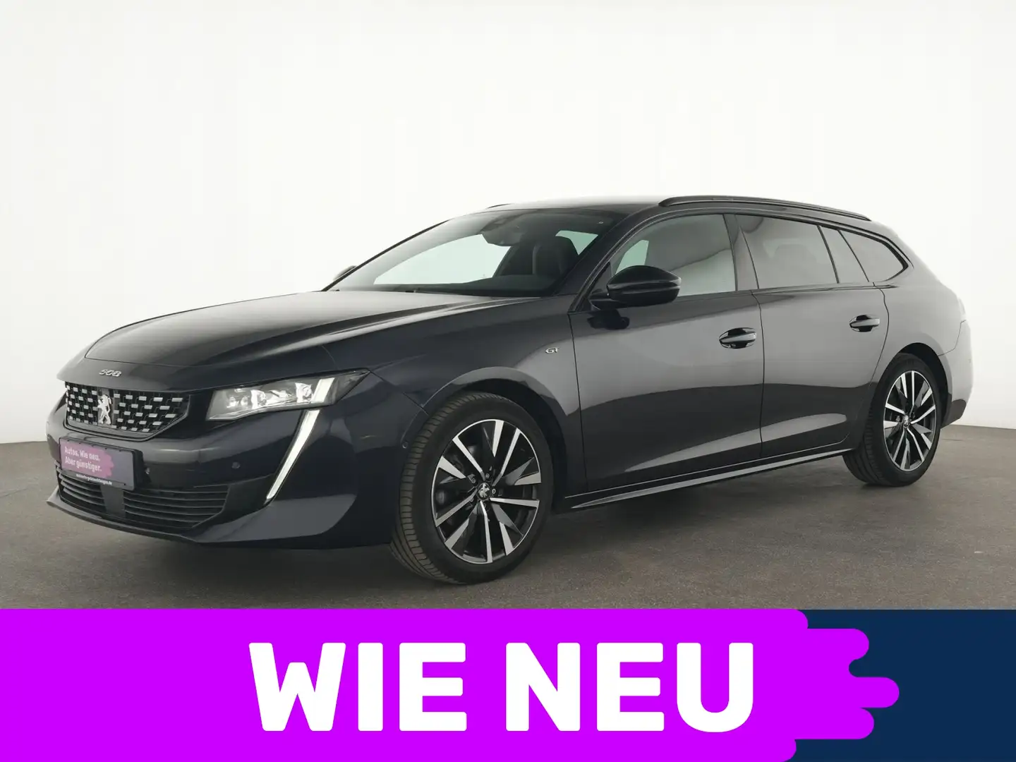 Peugeot 508 GT Full-LED|Navi|Kamera360|SHZ|PDC|ACC Schwarz - 1