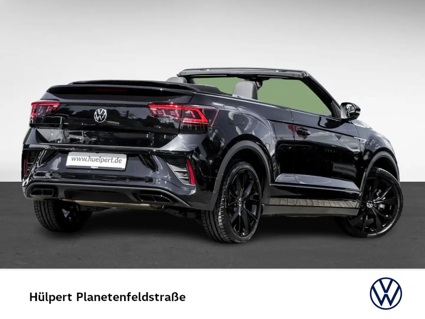 Volkswagen T-Roc Cabrio 1.5 R-LINE DSG LEDER BLACKSTYLE AHK Schwarz - 2