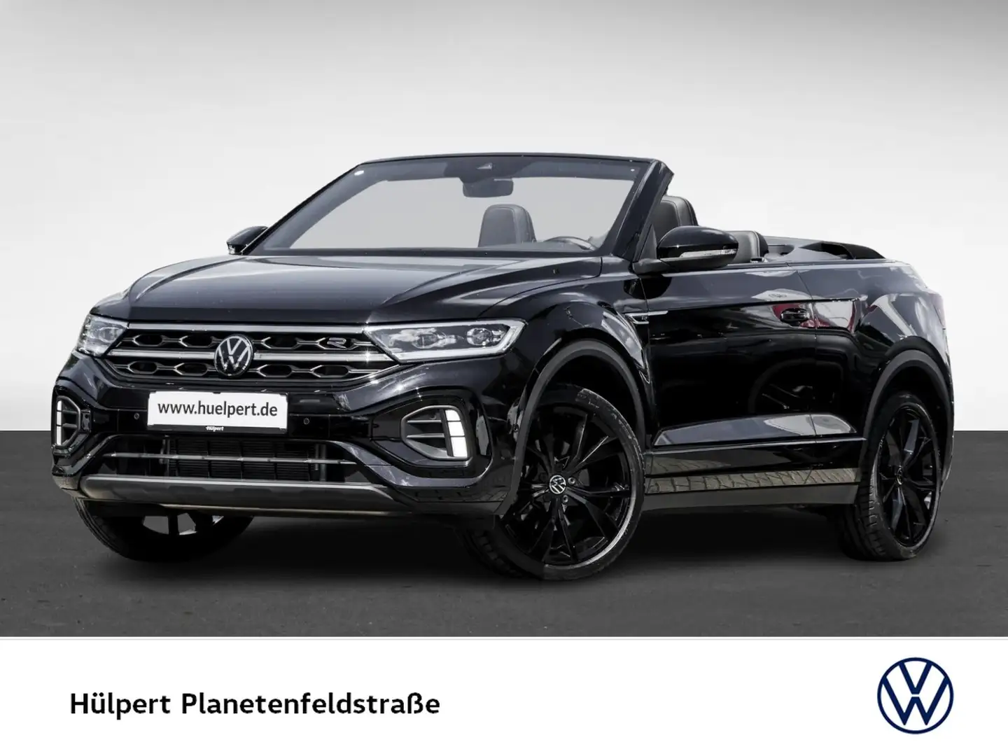 Volkswagen T-Roc Cabrio 1.5 R-LINE DSG LEDER BLACKSTYLE AHK Schwarz - 1