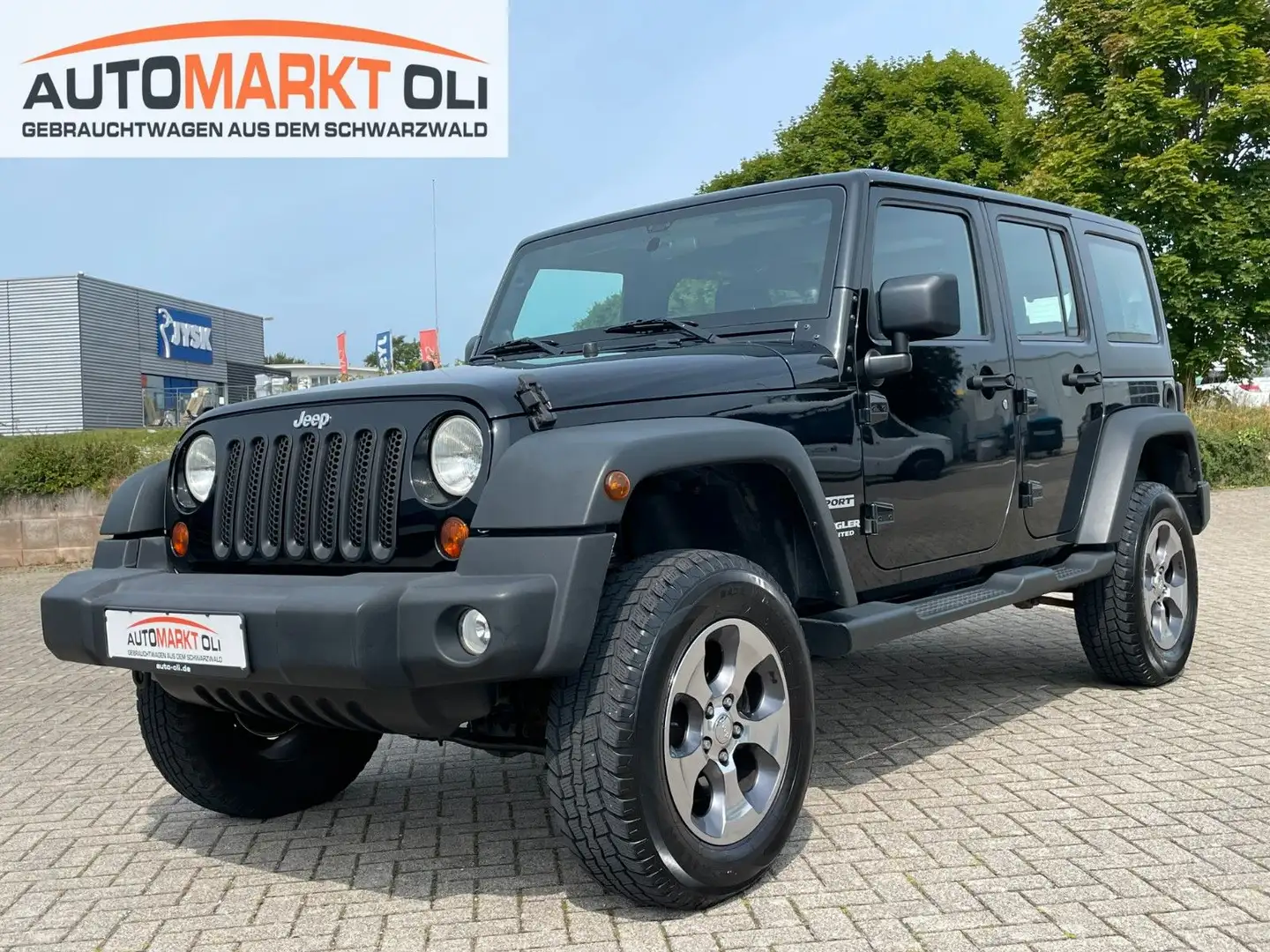 Jeep Wrangler Unlimited Sport*Hardtop*Auto.*TÜV Neu Schwarz - 1