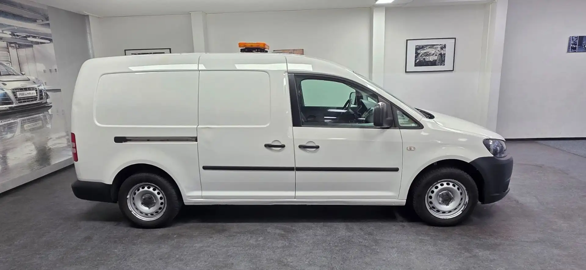 Volkswagen Caddy 2,0 Kasten Maxi Erdgas AHK TÜV 06/2026 Weiß - 1
