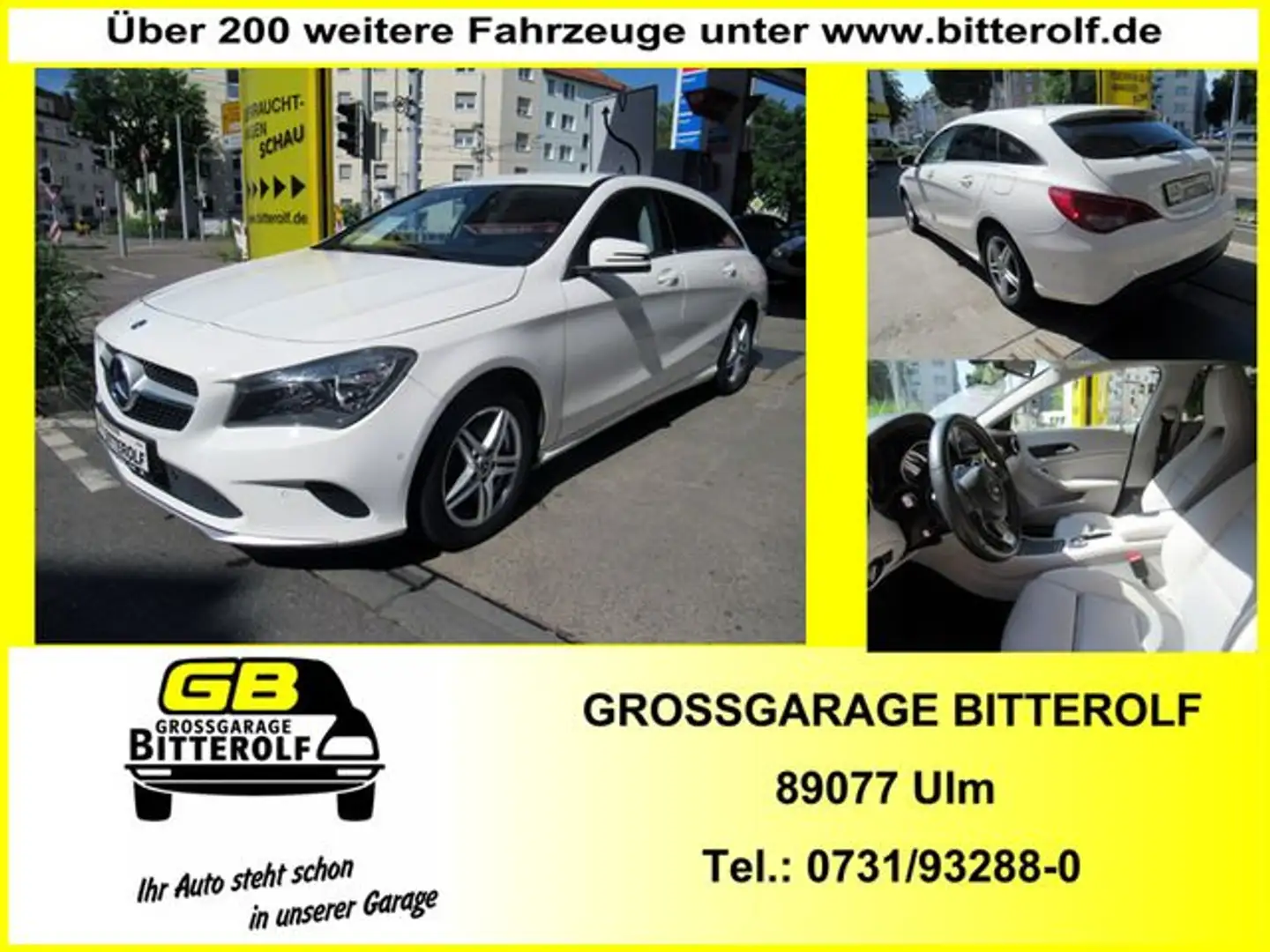 Mercedes-Benz CLA 200 7G-DCT Navi/AHK/RFK/SHZ/PDC Weiß - 1