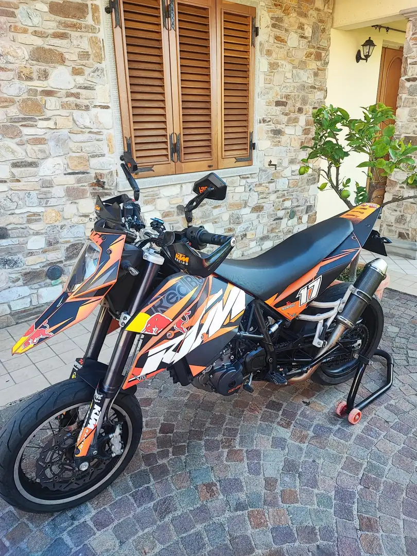 KTM 690 Supermoto Oranje - 1