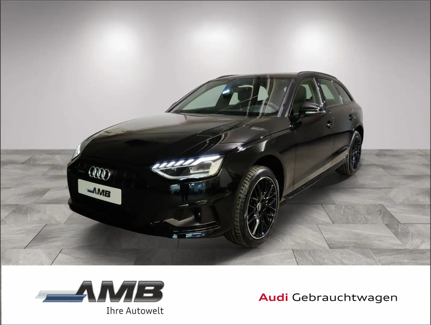 Audi A4 advanced 40 TDI quattro AHK/S line-Int. Noir - 1
