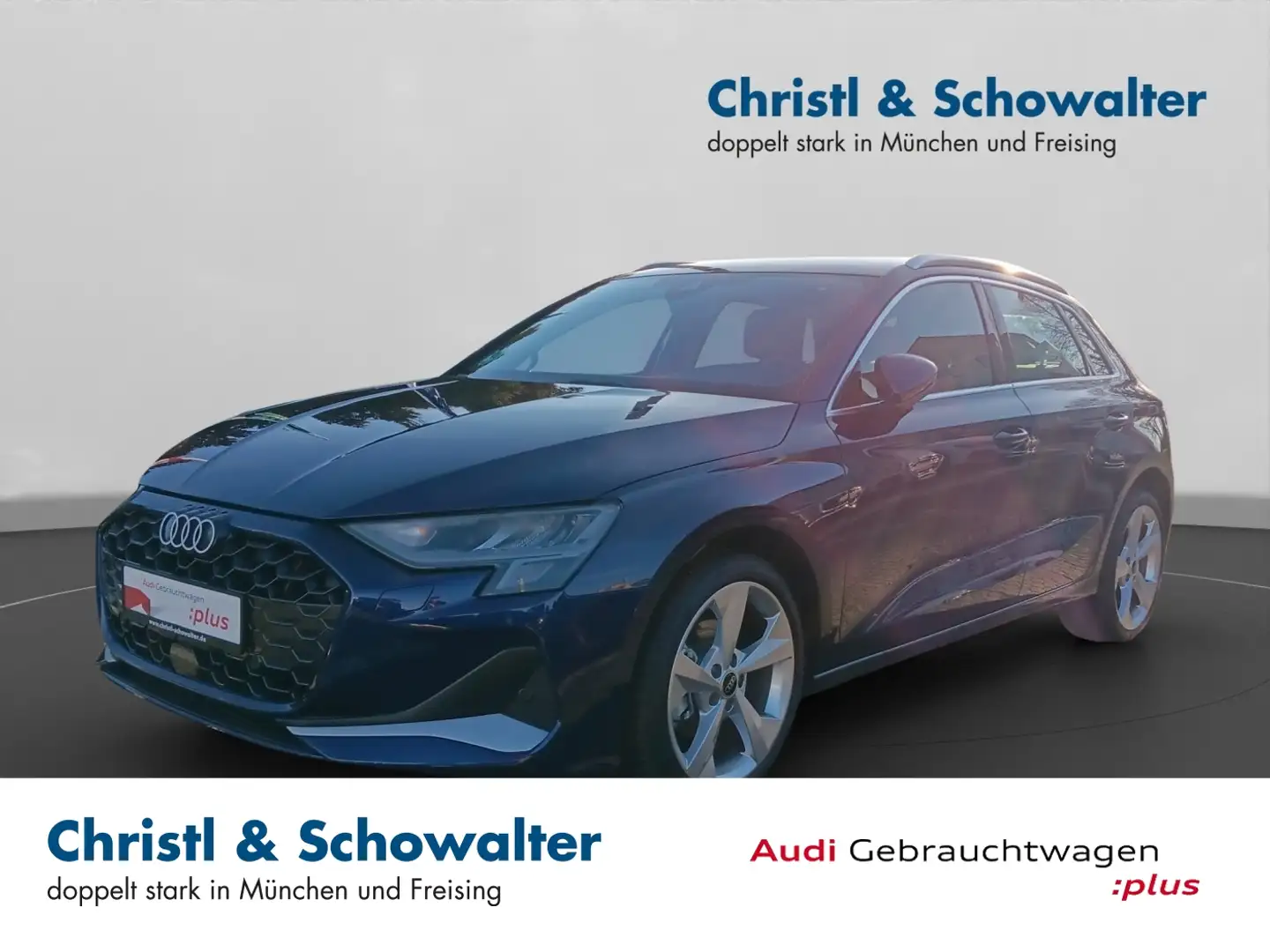Audi A3 Sportback 30 TFSI S tronic advanced M+S 3ZAC SHZ Blau - 1
